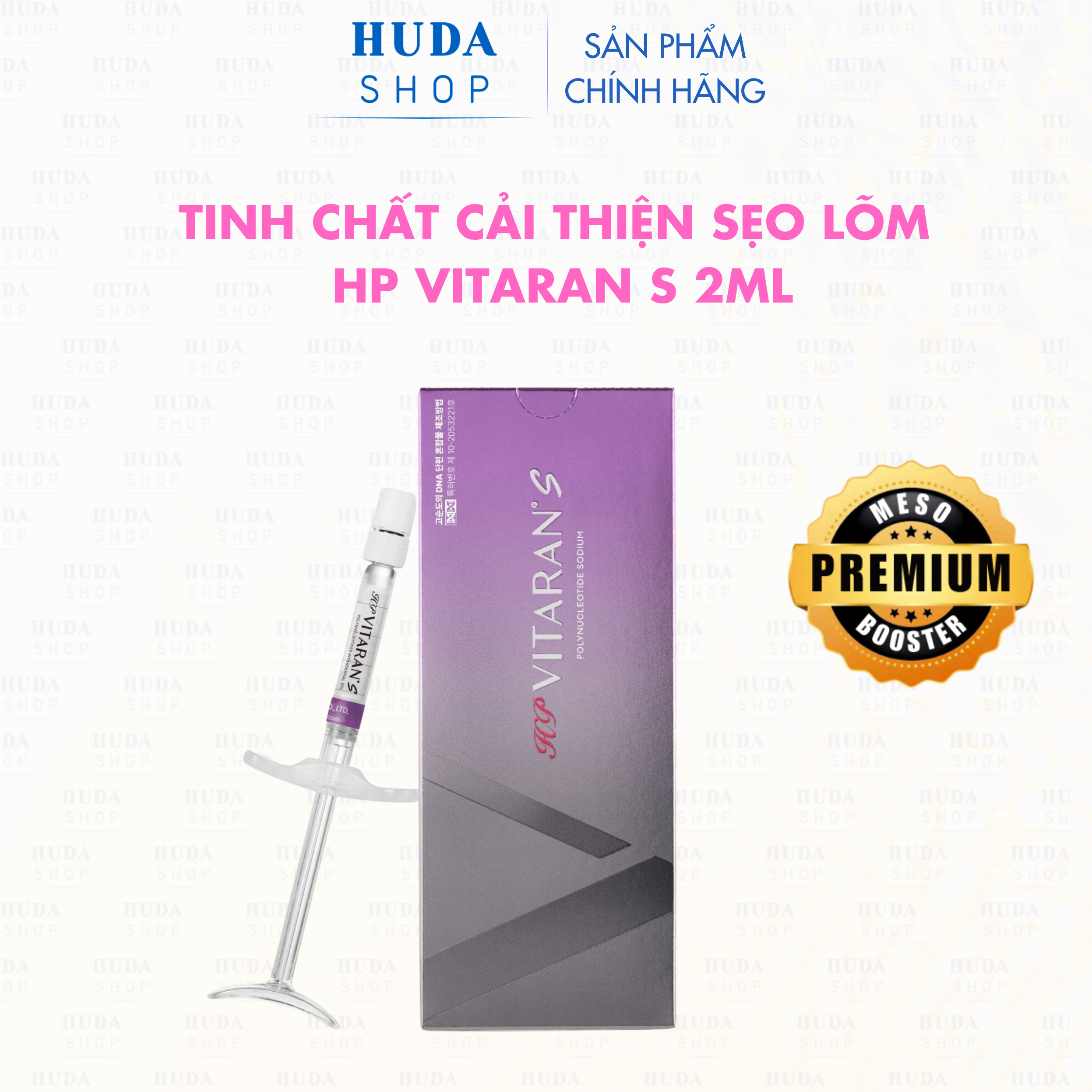 Tinh Chất Chăm Sóc Da Chuyên Sâu, Cải Thiện Sẹo Lõm HP Vitaran S 2ml