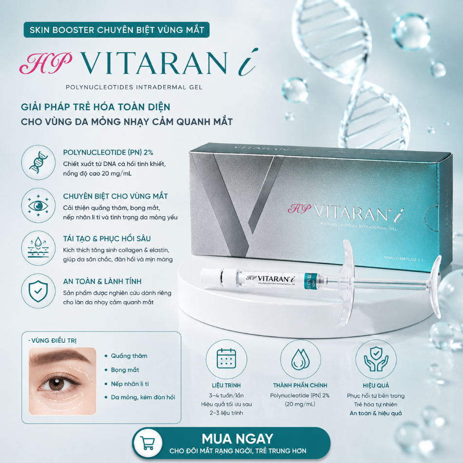 Tinh Chất Chăm Sóc Trẻ Hóa Vùng Da Mắt HP Vitaran I