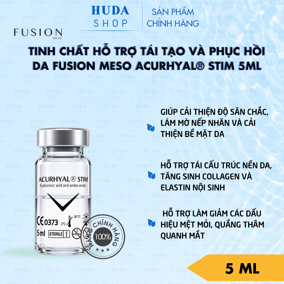 Tinh Chất Hỗ Trợ Tái Tạo Và Phục Hồi Da Fusion Meso Acurhyal® Stim 5ml