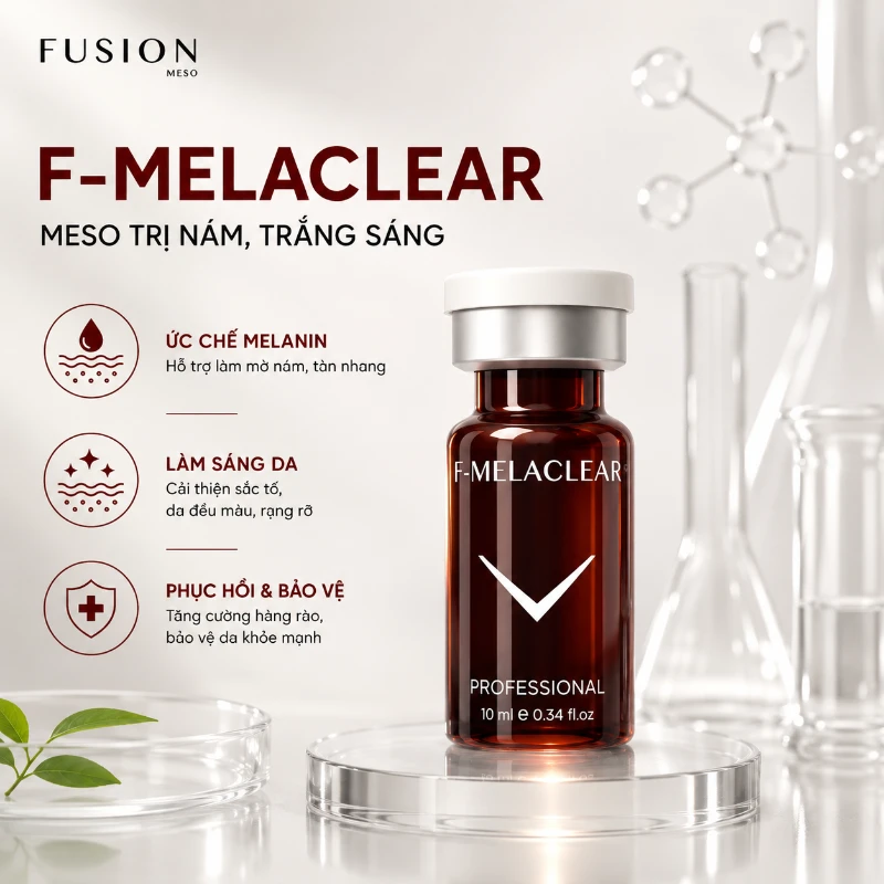 Tinh Chất Meso Hỗ Trợ Giảm Nám, Thâm Sạm Và Tăng Sắc Tố Fusion F-Melaclear 10ml