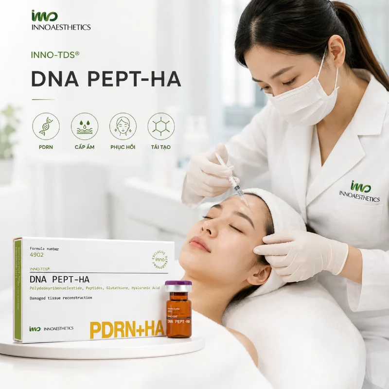 Tinh Chất Phục Hồi, Tái Tạo Và Trẻ Hóa Da Meso Innoaesthetics DNA PEPT-HA