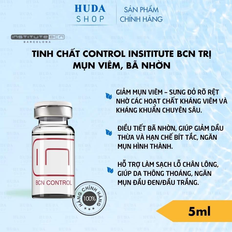 Tinh chất Control Insititute BCN trị mụn viêm, bã nhờn