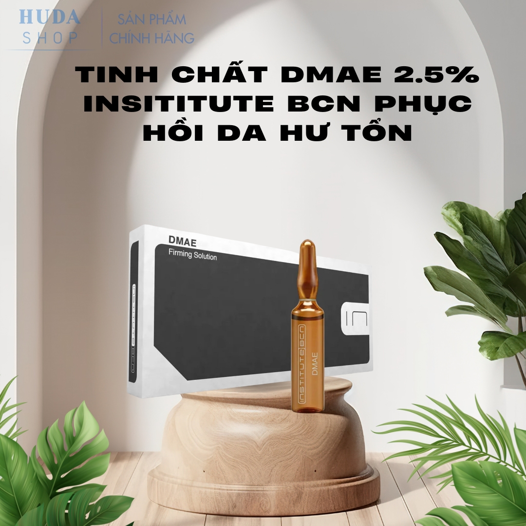 Tinh chất Dmae 2.5% Insititute BCN phục hồi da hư tổn