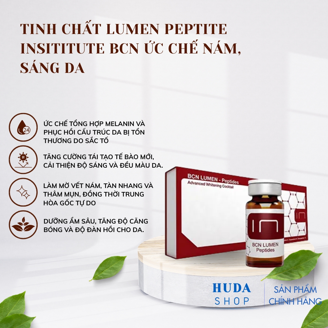 Tinh chất Lumen Peptite Insititute BCN ức chế nám, sáng da