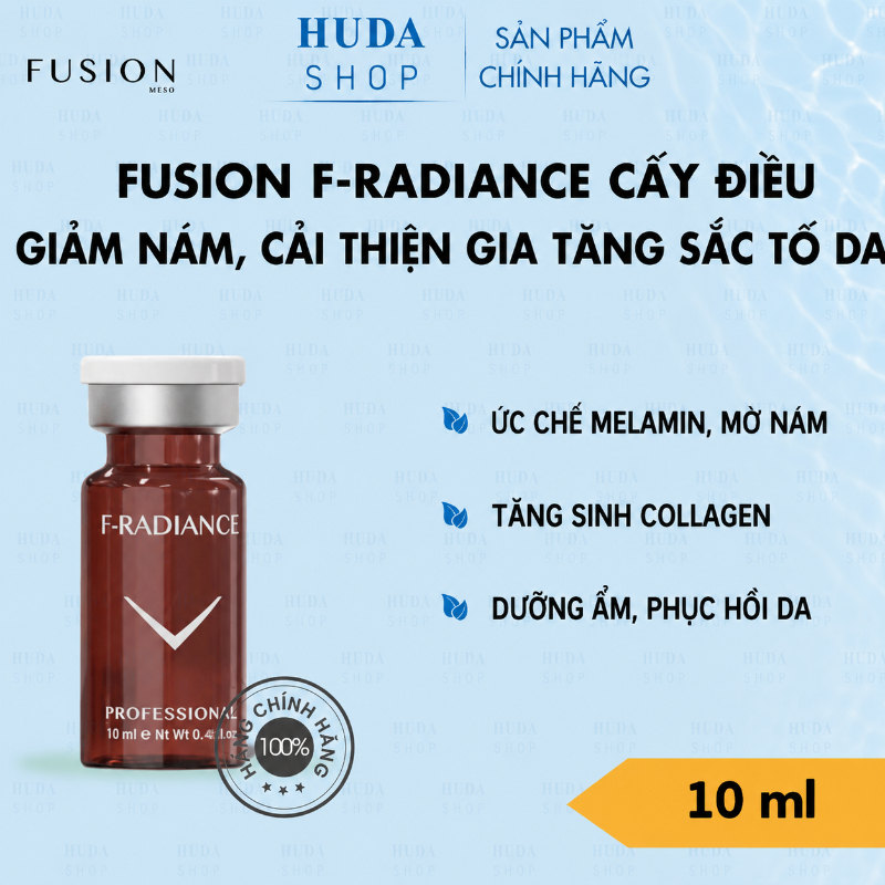 Tinh chất Meso Fusion F - Radiance mờ nám - tàn nhang - thâm mụn