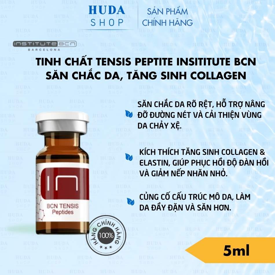 Tinh chất Tensis Peptite Insititute BCN săn chắc da, tăng sinh collagen