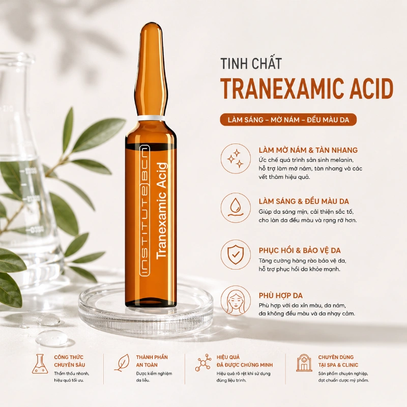 Tinh chất Tranexamic Acid Insititute BCN sáng da, mờ nám