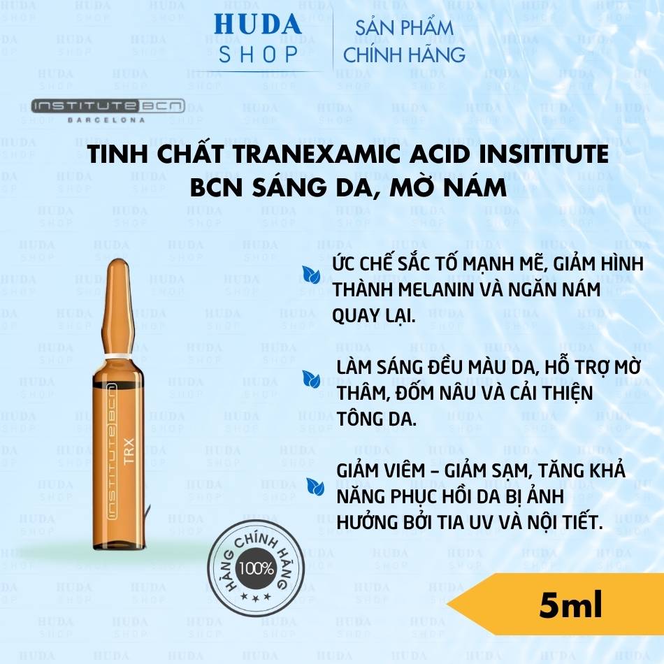 Tinh chất Tranexamic Acid Insititute BCN sáng da, mờ nám