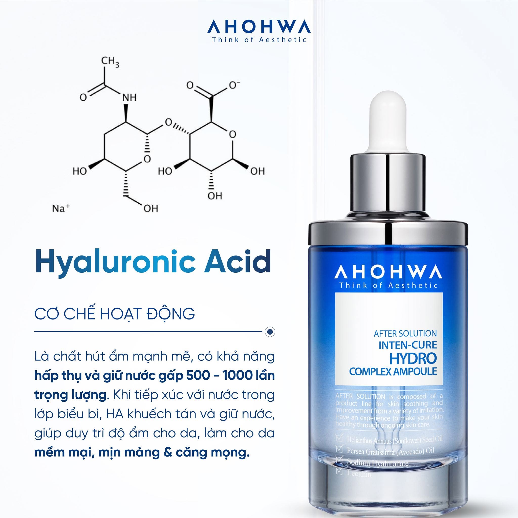 Tinh chất cấp ẩm chuyên sâu Ahohwa After Solution Inten-Cure Hydro Complex Ampoule