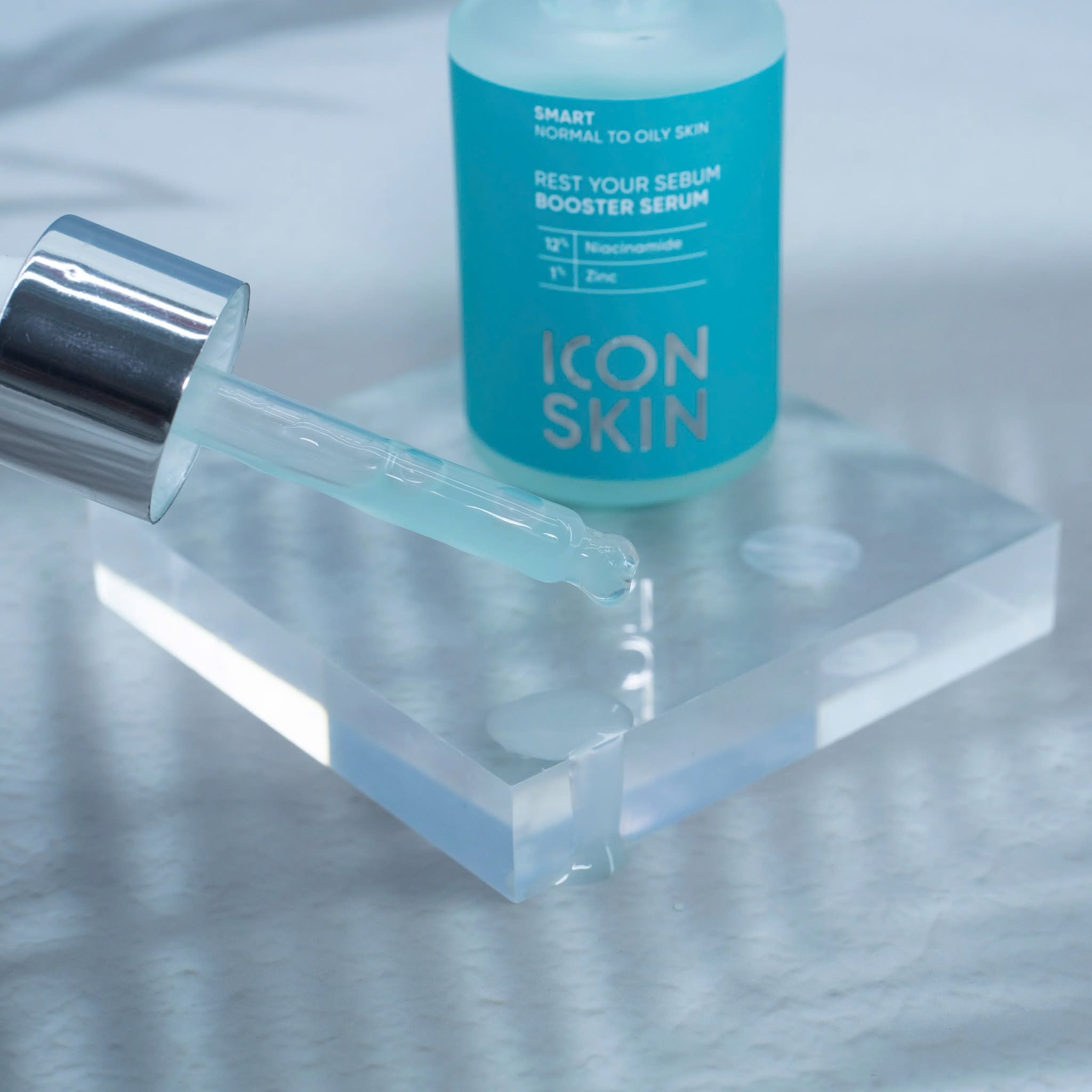 Tinh chất chuyên sâu cho da dầu và mụn Icon Skin Rest Your Sebum Booster Serum 12% Niacinamide