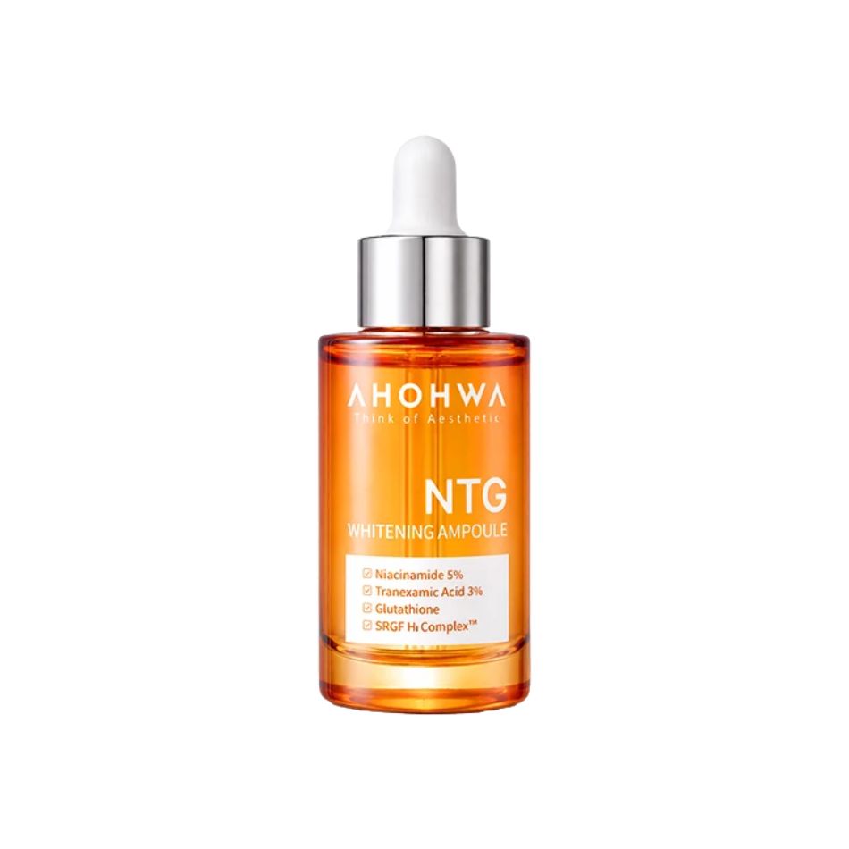 Tinh chất giảm nám đỏ dưỡng trắng kiểm soát tăng sắc tố Ahohwa Whitening Ampoule NTG