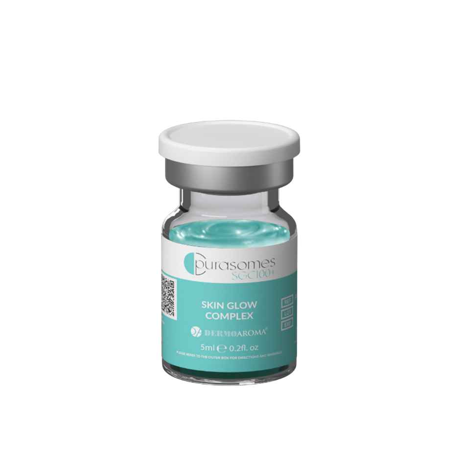 Tinh chất làm mềm da cấp ẩm làm sáng mờ nám Dermoaroma Purasomes SGC100+ Skin Glow Complex