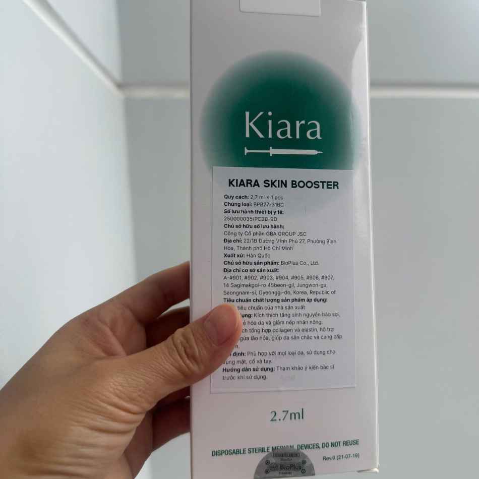 Tinh chất phục hồi da, căng bóng và trẻ hóa BAP Kiara