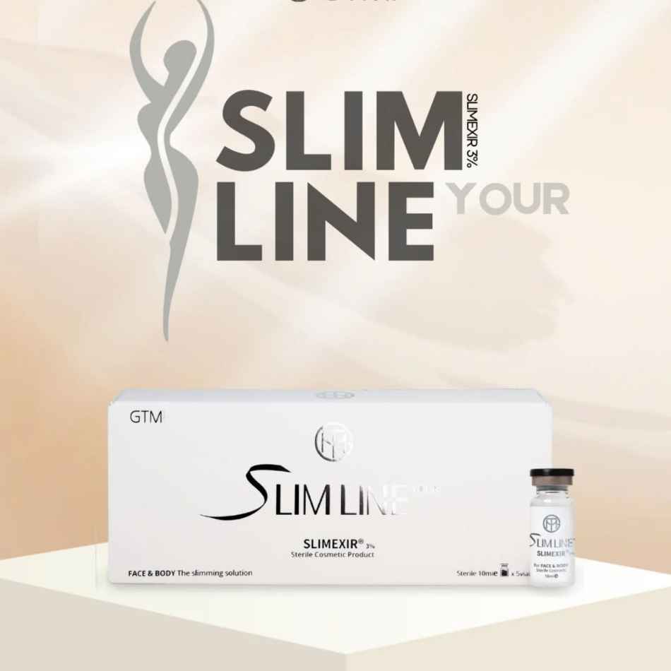 Tinh chất tan mỡ bụng giảm béo GTM Your slim line 5 x 10ml Gold Cell