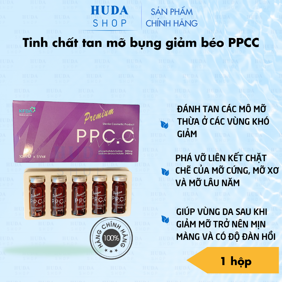 Tinh chất tan mỡ bụng giảm béo PPCC