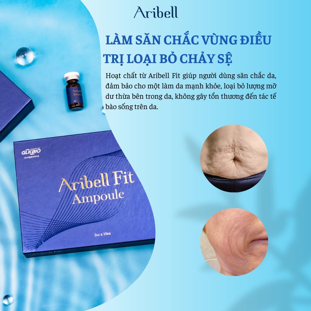 Tinh chất tan mỡ, giảm béo Aribel Fit lọ 2ml