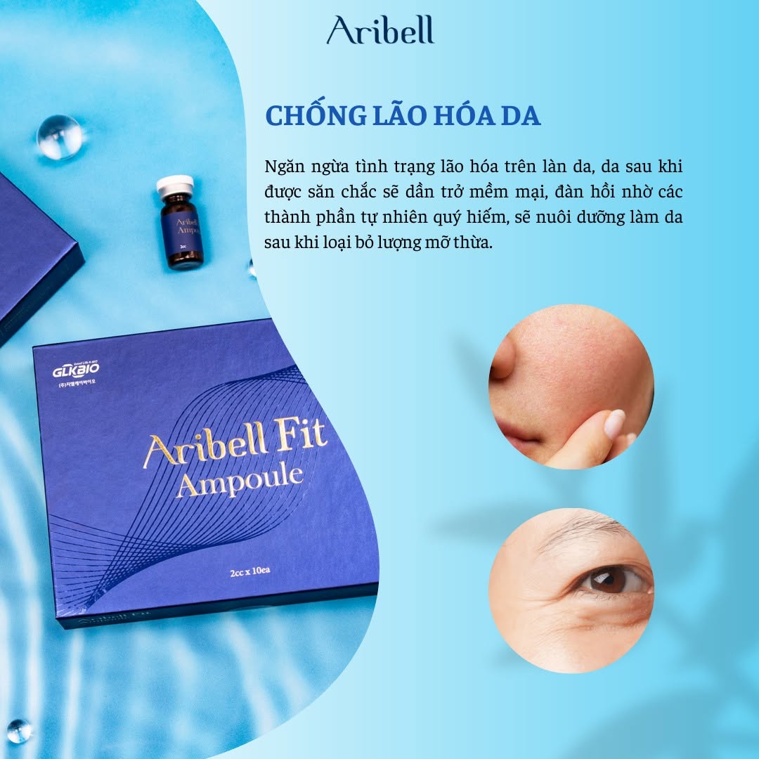 Tinh chất tan mỡ, giảm béo Aribel Fit lọ 2ml
