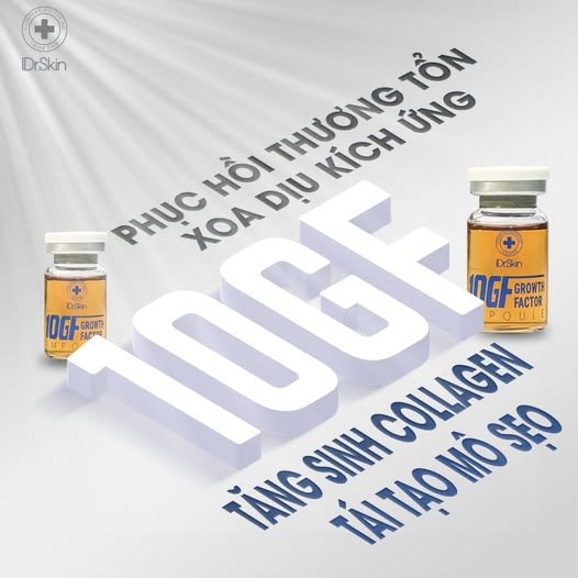 Tinh chất tế bào gốc hỗ trợ cải thiện sẹo rỗ iDr.Skin 10GF Growth Factor 10ml