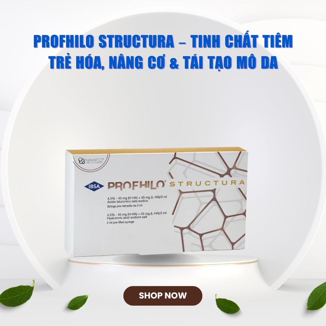 Tinh Chất Tiêm Trẻ Hóa, Tái Cấu Trúc Mô Và Cải Thiện Lão Hóa Profhilo Structura 2ml
