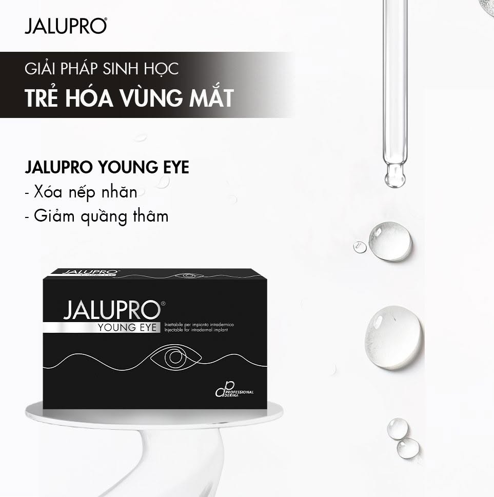 Tinh chất trẻ hóa da mắt, làm đầy vùng mắt Jalupro Young Eye