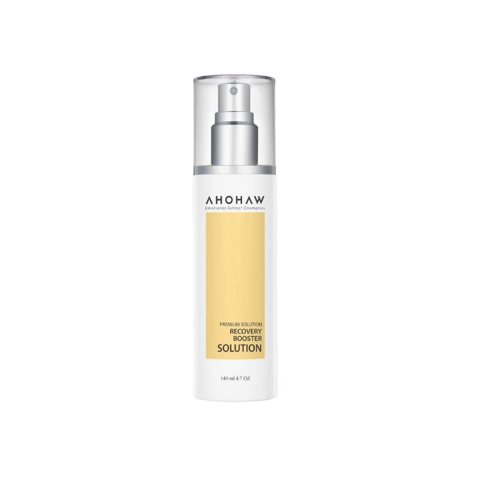 Toner cấp ẩm làm dịu da tức thì Ahohwa Premium Solution Recovery Booster Solution