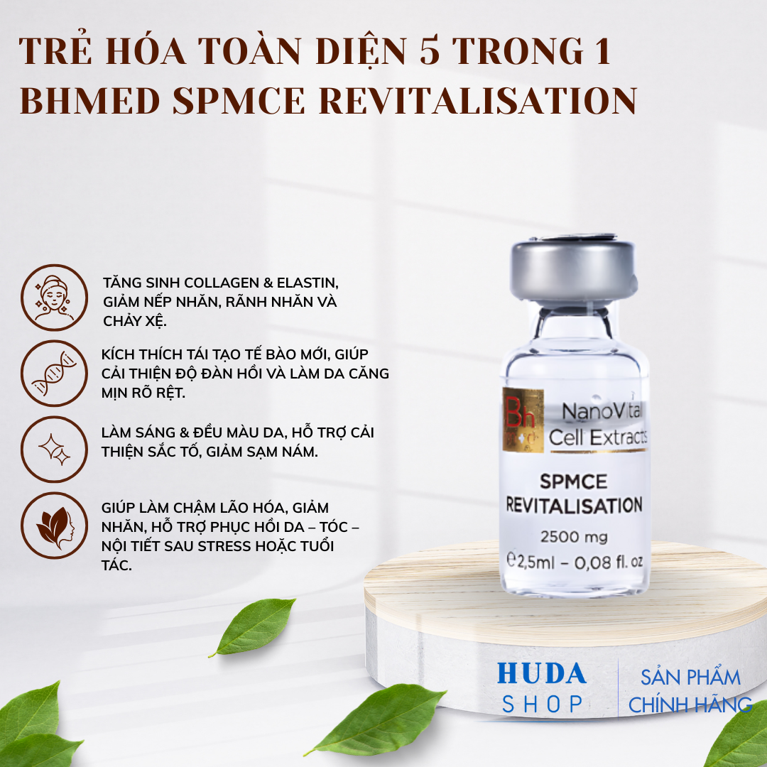 Trẻ hóa toàn diện 5 trong 1 Bhmed SPMCE REVITALISATION