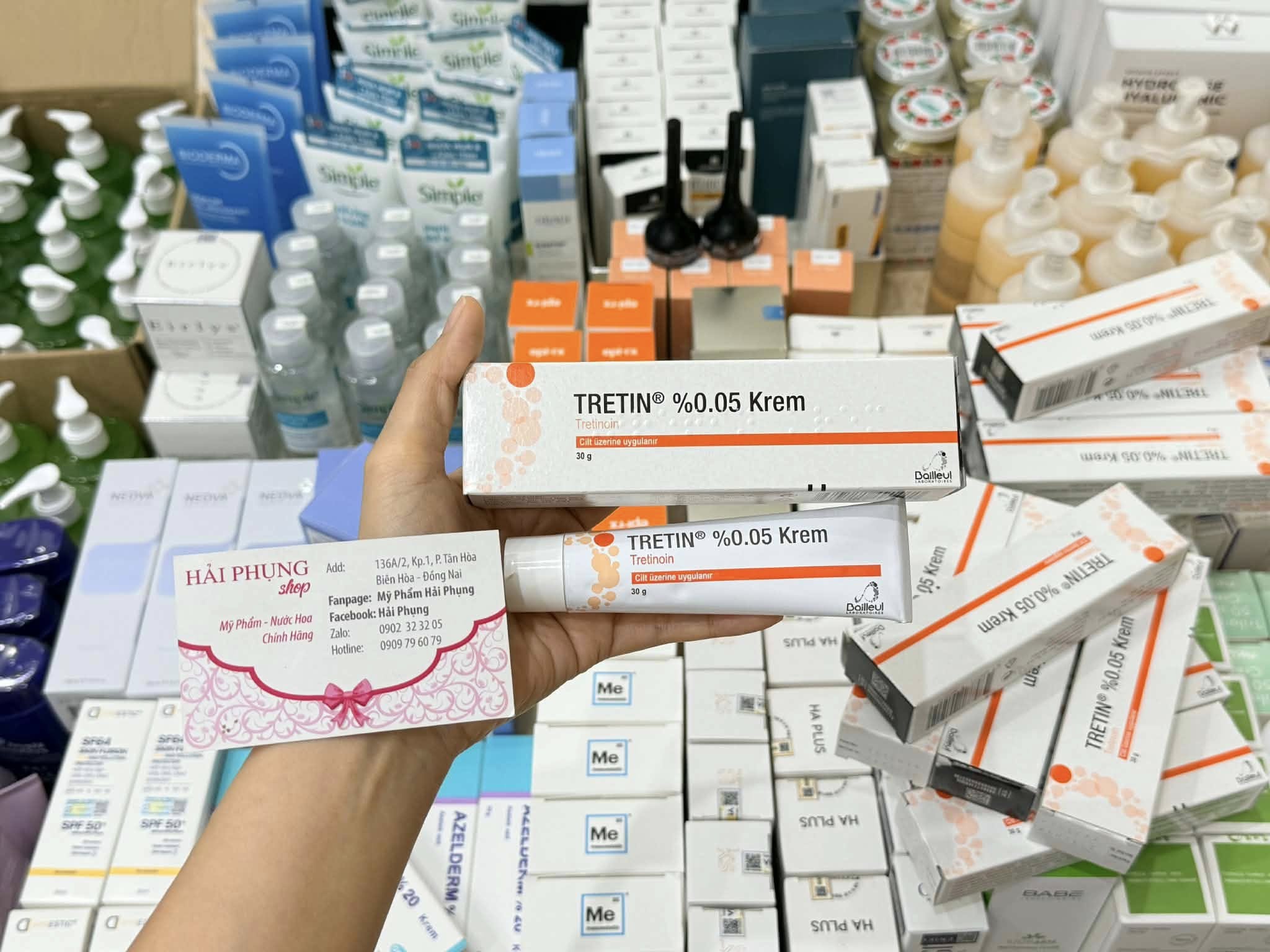 Kem Tretinoin Trị Mụn, Mờ Thâm, Chống Lão Hóa Tretin Krem 0.05% 30g Thổ Nhĩ Kỳ