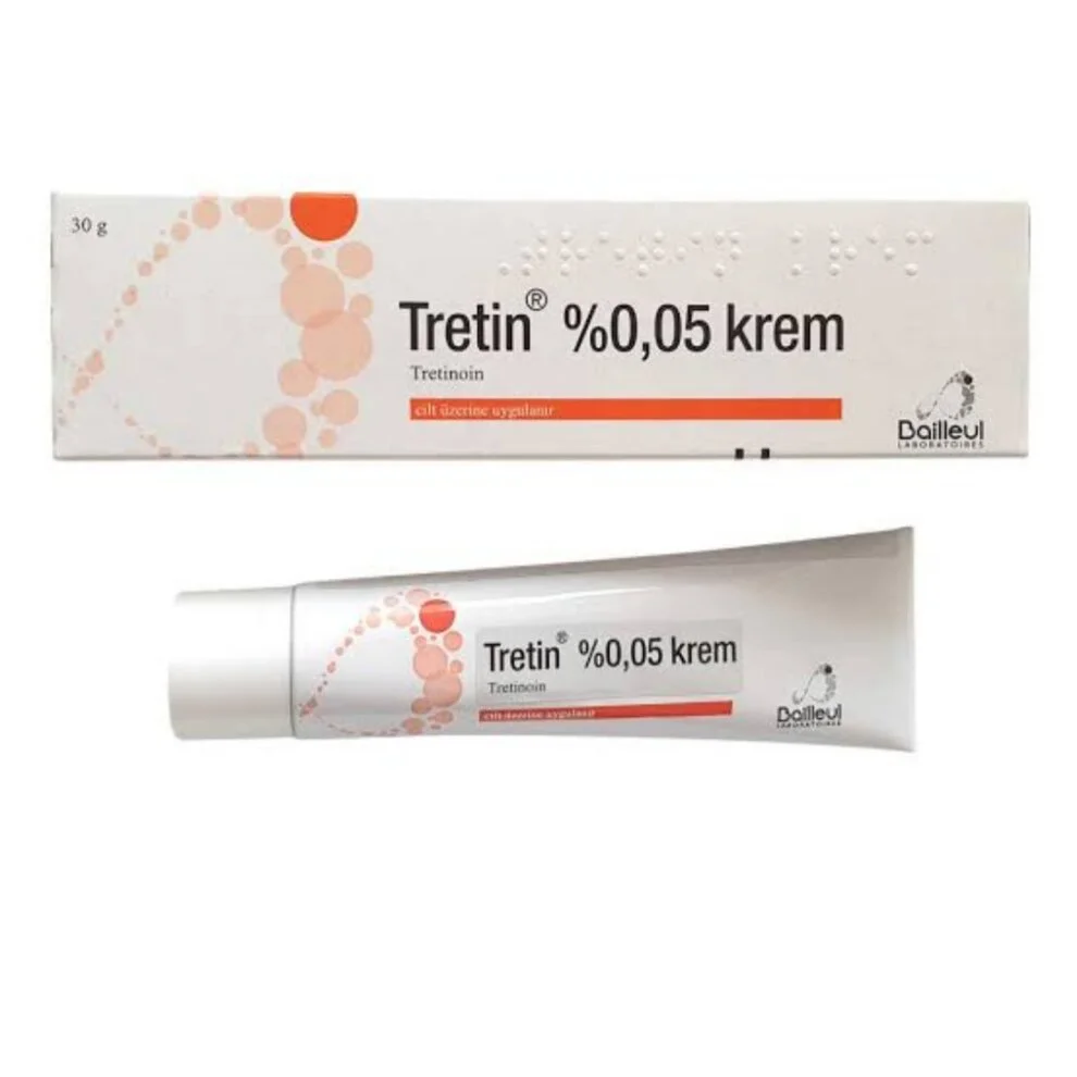 Kem Tretinoin Trị Mụn, Mờ Thâm, Chống Lão Hóa Tretin Krem 0.05% 30g Thổ Nhĩ Kỳ