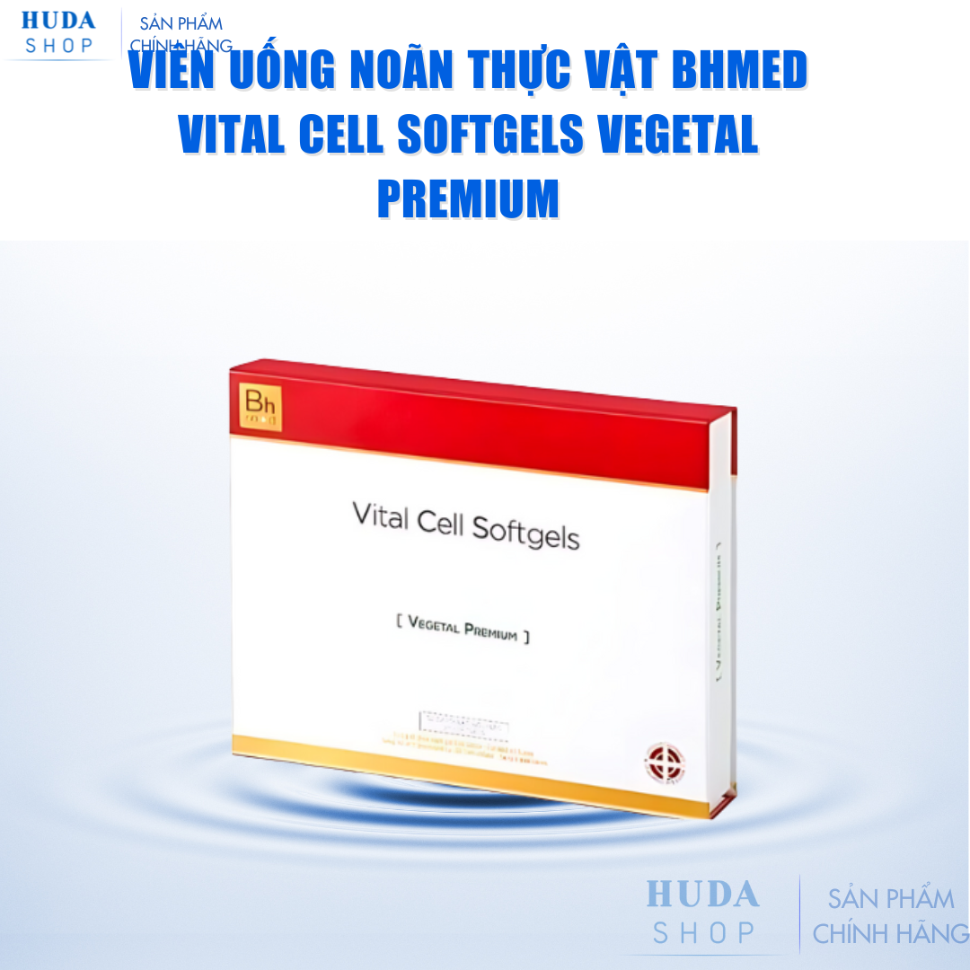 Viên Uống Noãn Thực Vật Bhmed Vital Cell Softgels Vegetal Premium