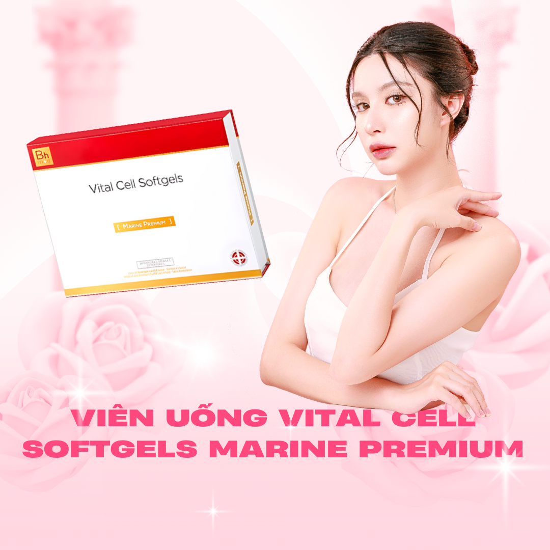 Viên Uống Vital Cell Softgels Marine Premium