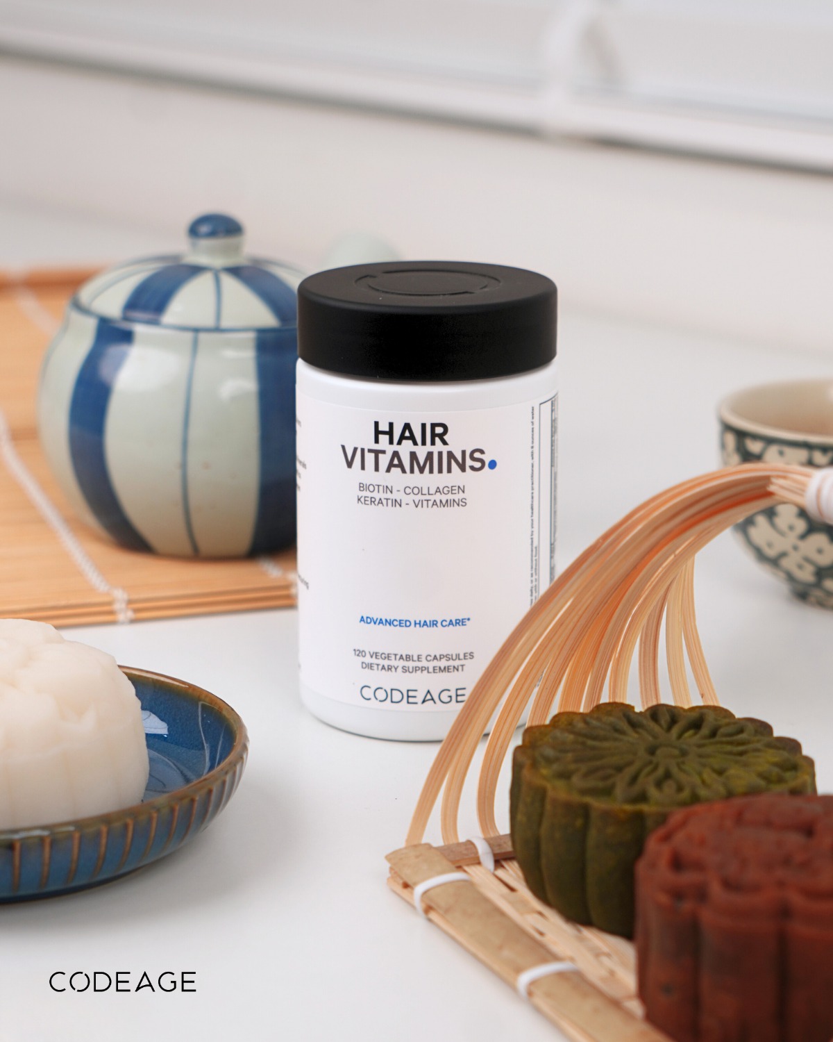 Viên uống mọc tóc Codeage Hair Vitamins