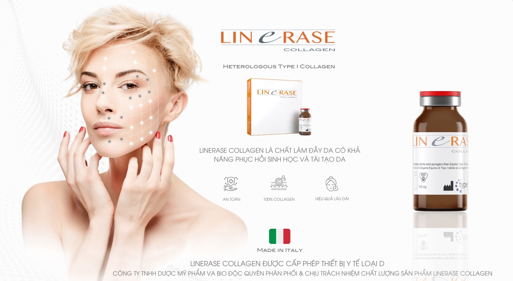 LINERASE COLLAGEN - PHỤC HỒI VÀ TÁI TẠO THẾ HỆ MỚI