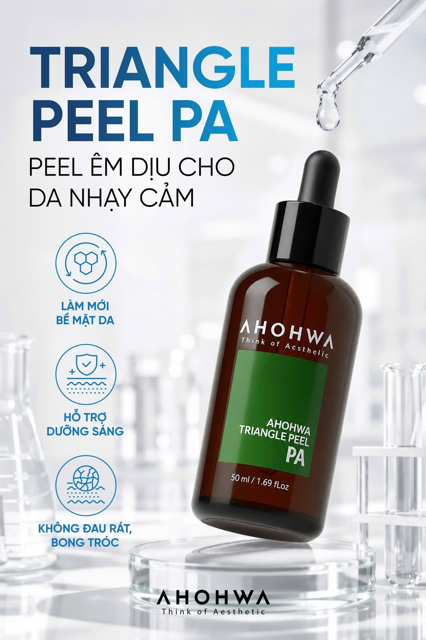 Dung dịch peel dành cho mọi loại da Ahohwa Triangle Peel Pa.jpg