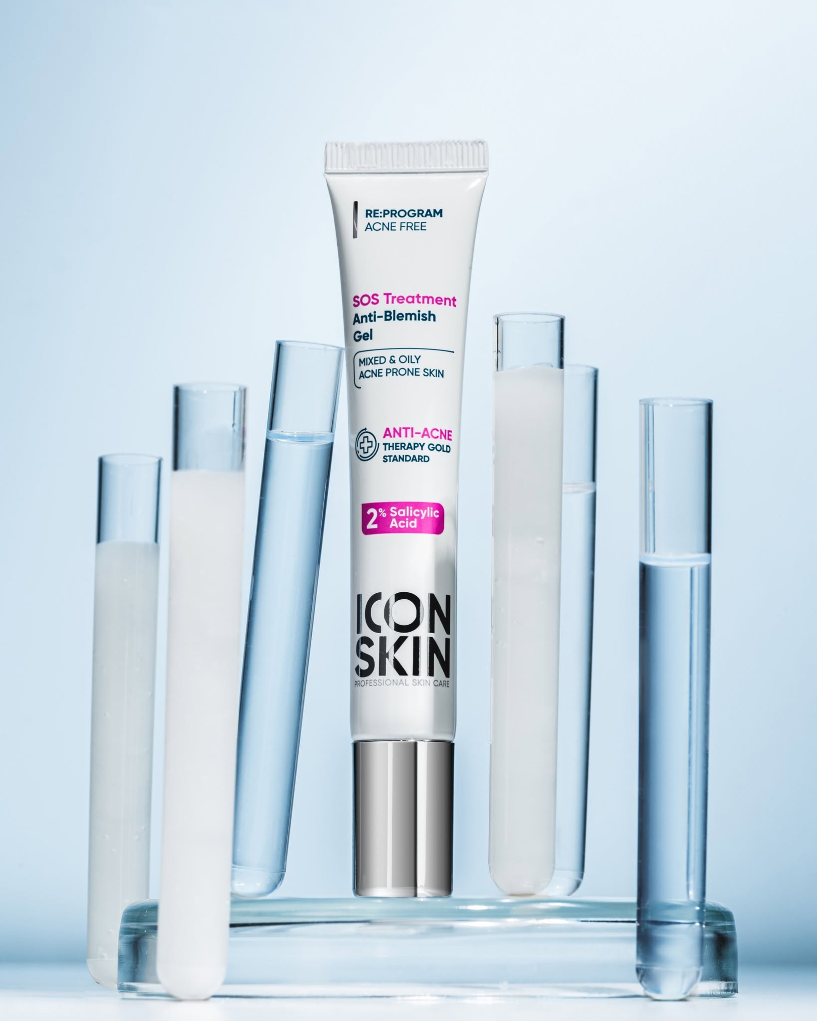 Gel chấm mụn dành cho da dầu, da hỗn hợp Icon Skin SOS Treatment Anti-Blemish Gel.jpg