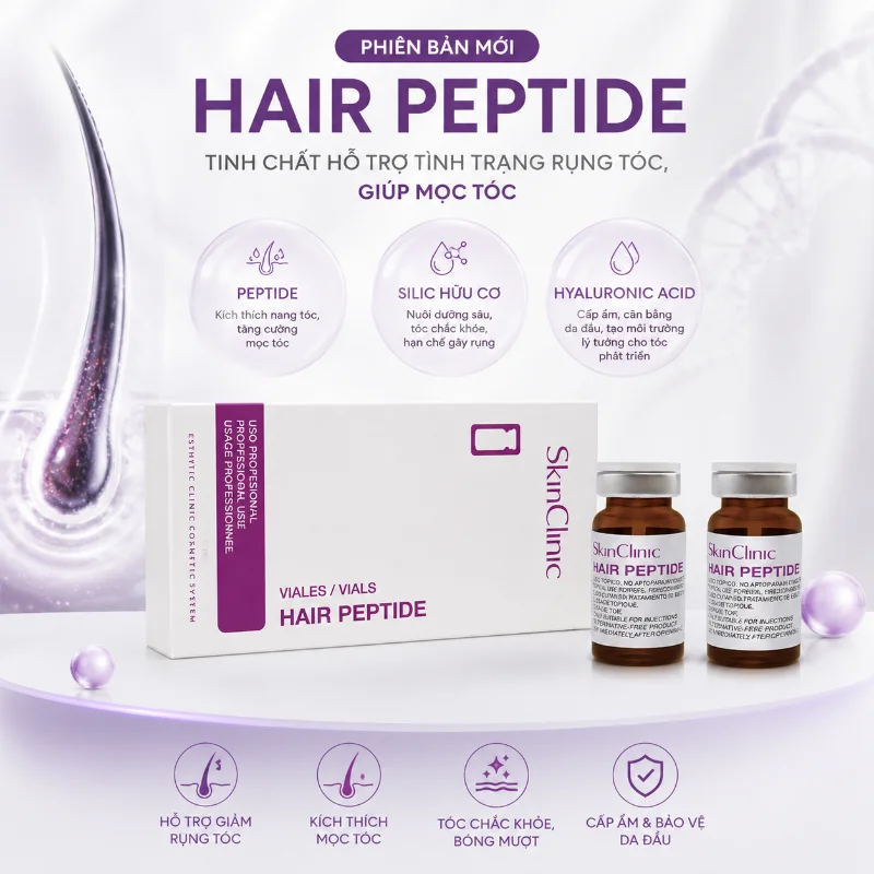 HAIR PEPTIDE - TINH CHẤT HỖ TRỢ TÌNH TRẠNG RỤNG TÓC, GIÚP MỌC TÓC 1.webp