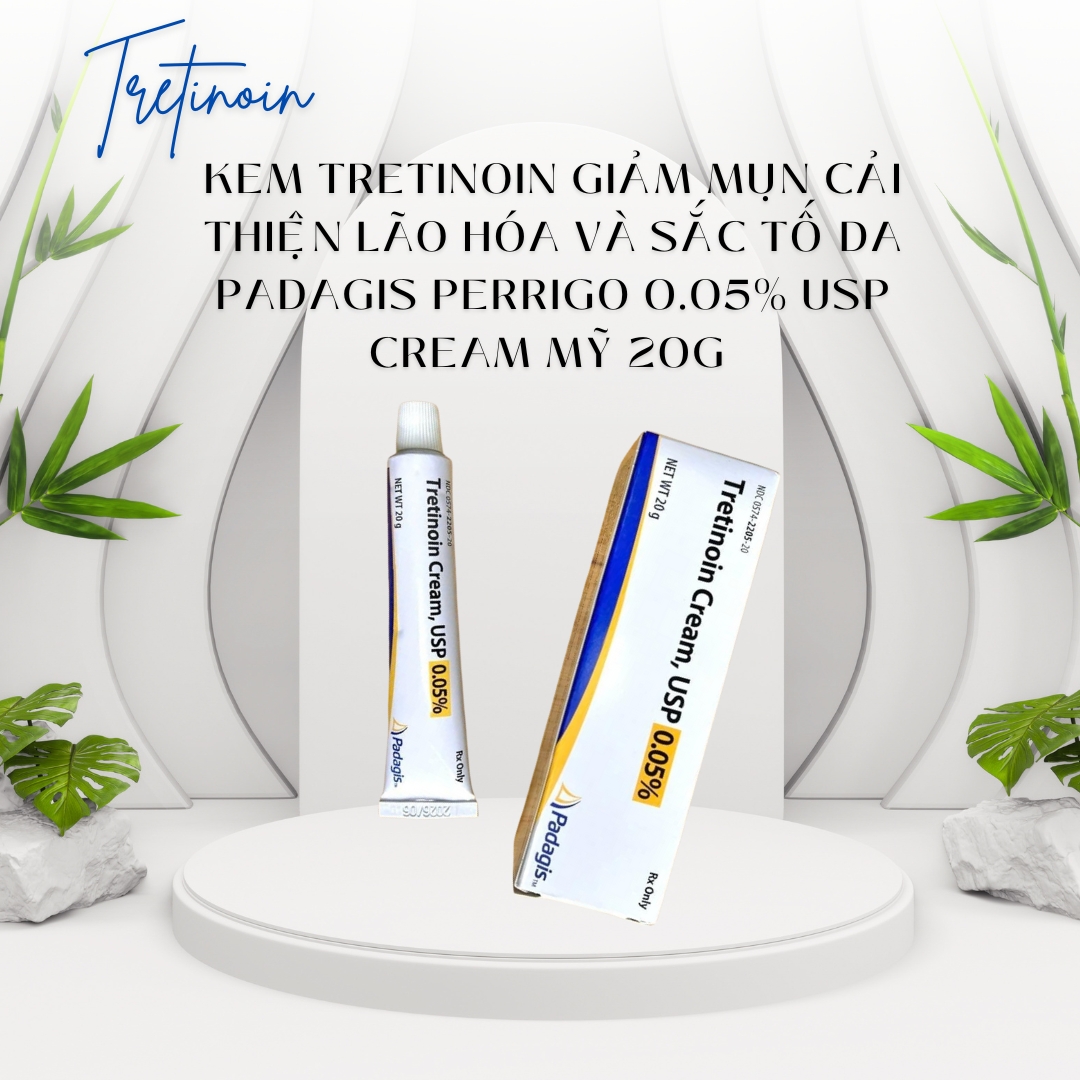 Kem-Tretinoin-giam-mun-cai-thien-lao-hoa-va-sac-to-da-Padagis-Perrigo-0-05-USP-cream-My-20g_Kem Tretinoin giảm mụn cải thiện lão hóa và sắc tố da Padagis Perrigo 0.05% USP cream Mỹ 20g 1.jpg
