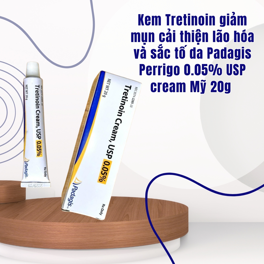 Kem-Tretinoin-giam-mun-cai-thien-lao-hoa-va-sac-to-da-Padagis-Perrigo-0-05-USP-cream-My-20g_Kem Tretinoin giảm mụn cải thiện lão hóa và sắc tố da Padagis Perrigo 0.05% USP cream Mỹ 20g.jpg