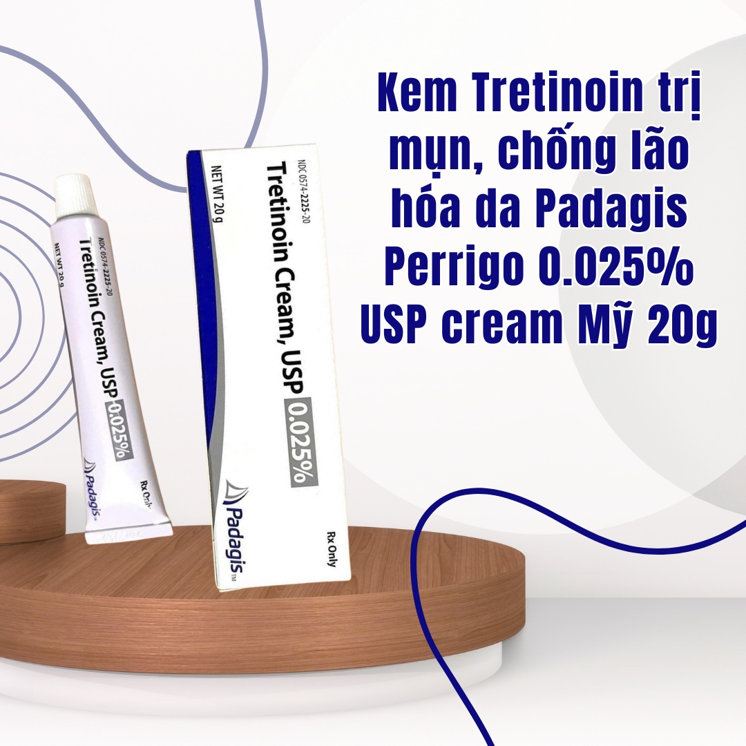 Kem-Tretinoin-tri-mun-chong-lao-hoa-da-Padagis-Perrigo-0-025-USP-cream-My-20g_Kem Tretinoin trị mụn, chống lão hóa da Padagis Perrigo 0.025% USP cream Mỹ 20g 1.jpg