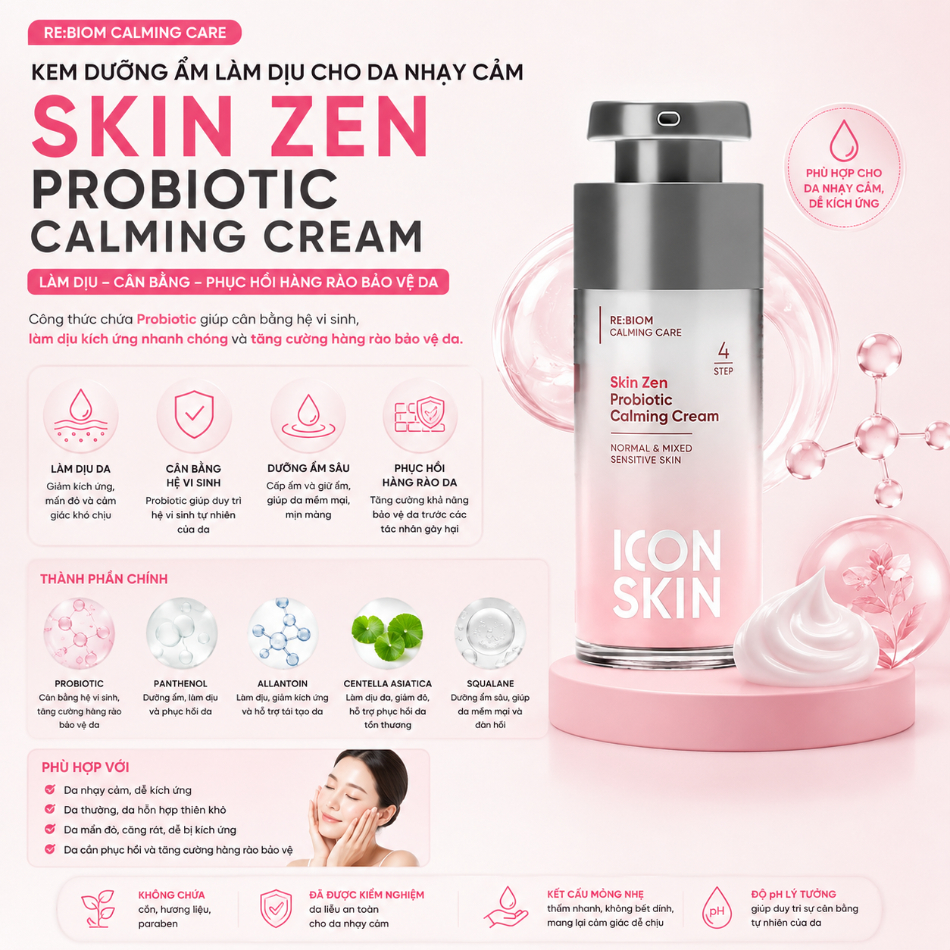 Kem dưỡng ẩm cho da nhạy cảm Icon Skin Skin Zen Probiotic Calming Cream.jpg