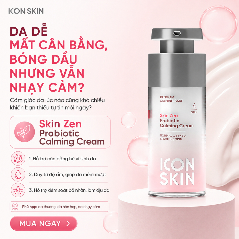 Kem dưỡng ẩm cho da nhạy cảm Icon Skin Skin Zen Probiotic Calming Cream 5.jpg