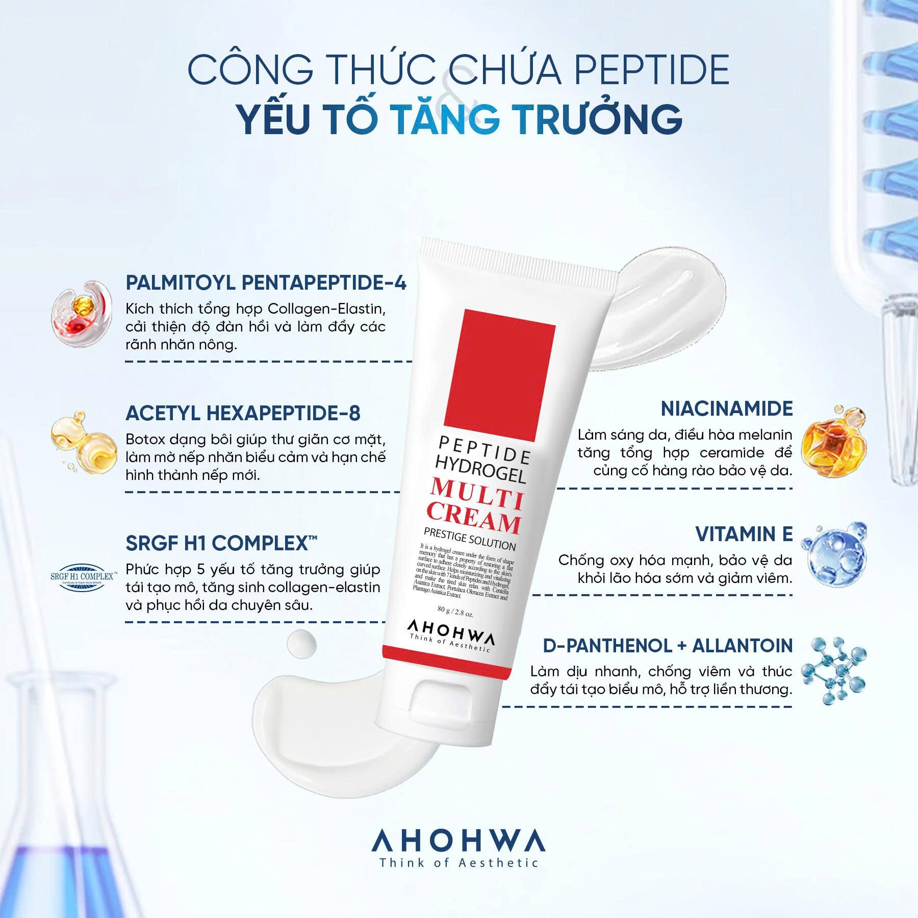 Kem dưỡng botox peptide phục hồi cải thiện nếp nhăn Ahohwa Prestige Solution Peptide Hydrogel Multi Cream 3.jpg