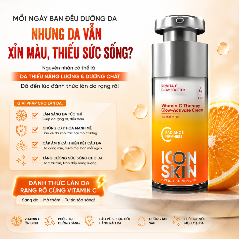 Kem dưỡng làm sáng da Icon Skin Vitamin C Therapy Glow-Active Cream 2.jpg