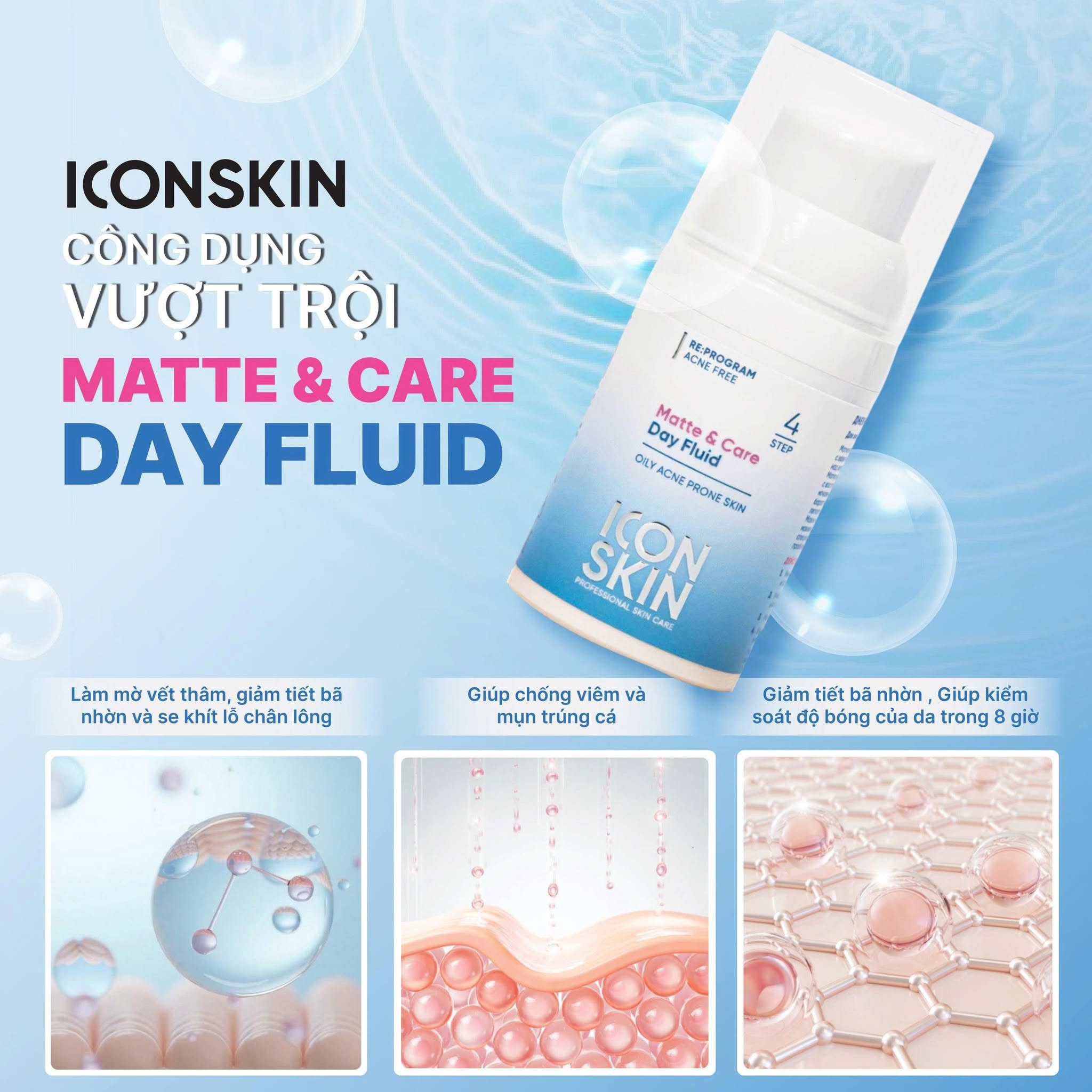 Kem dưỡng ngày cho da dầu, da hỗn hợp Icon Skin Matte & Care Day Fluid 6.jpg