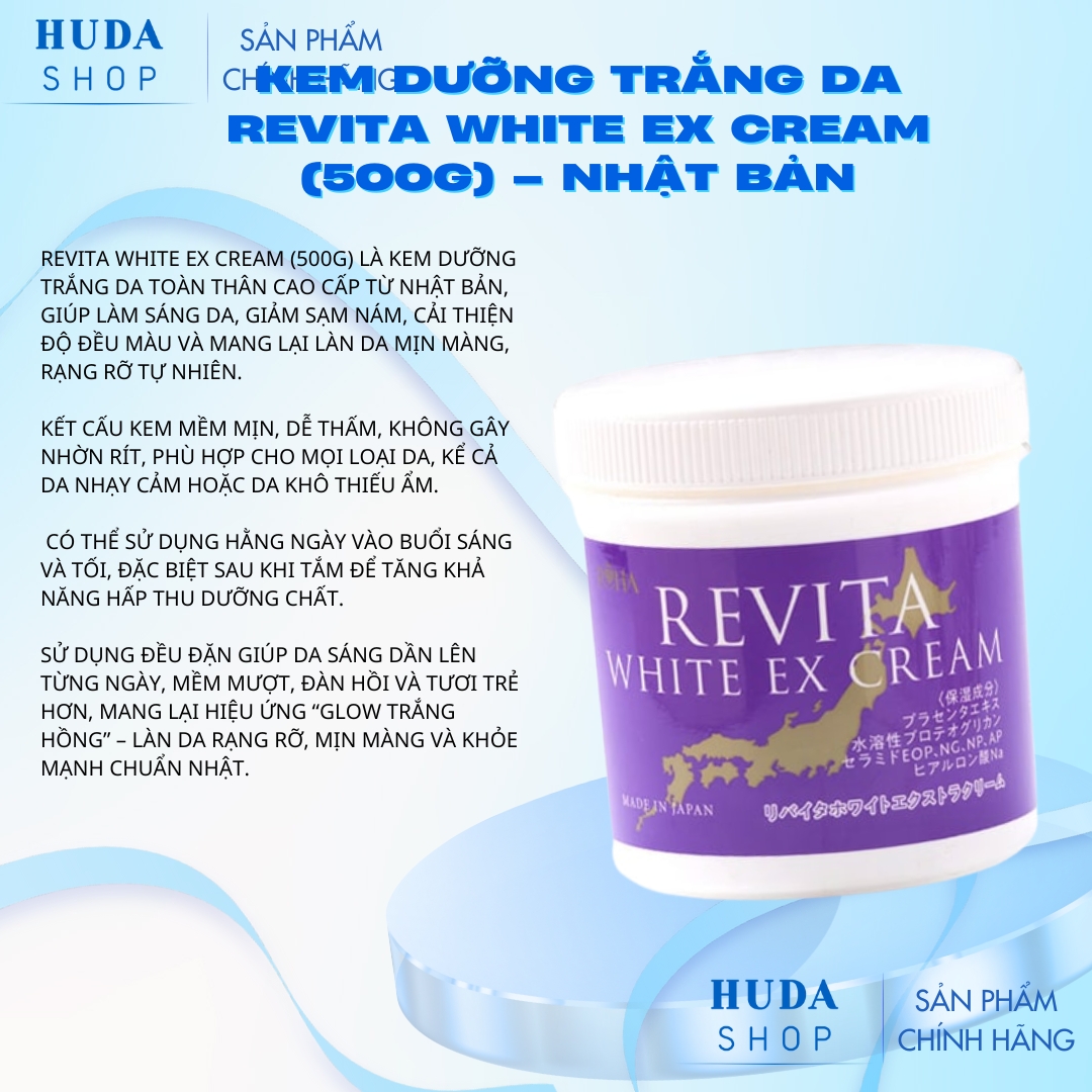Kem-duong-trang-da-Revita-White-Ex-Cream-500g-Nhat-Ban_Kem dưỡng trắng da Revita White Ex Cream (500g) – Nhật Bản 5.jpg