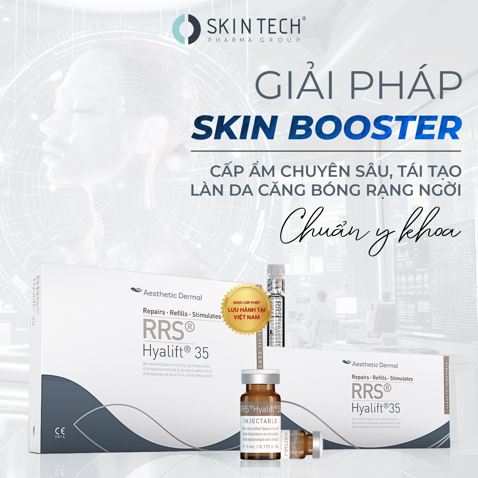 Tinh chất căng bóng, trẻ hóa da SkinTech RRS Hyalift 35 lọ 5ml 2.jpg