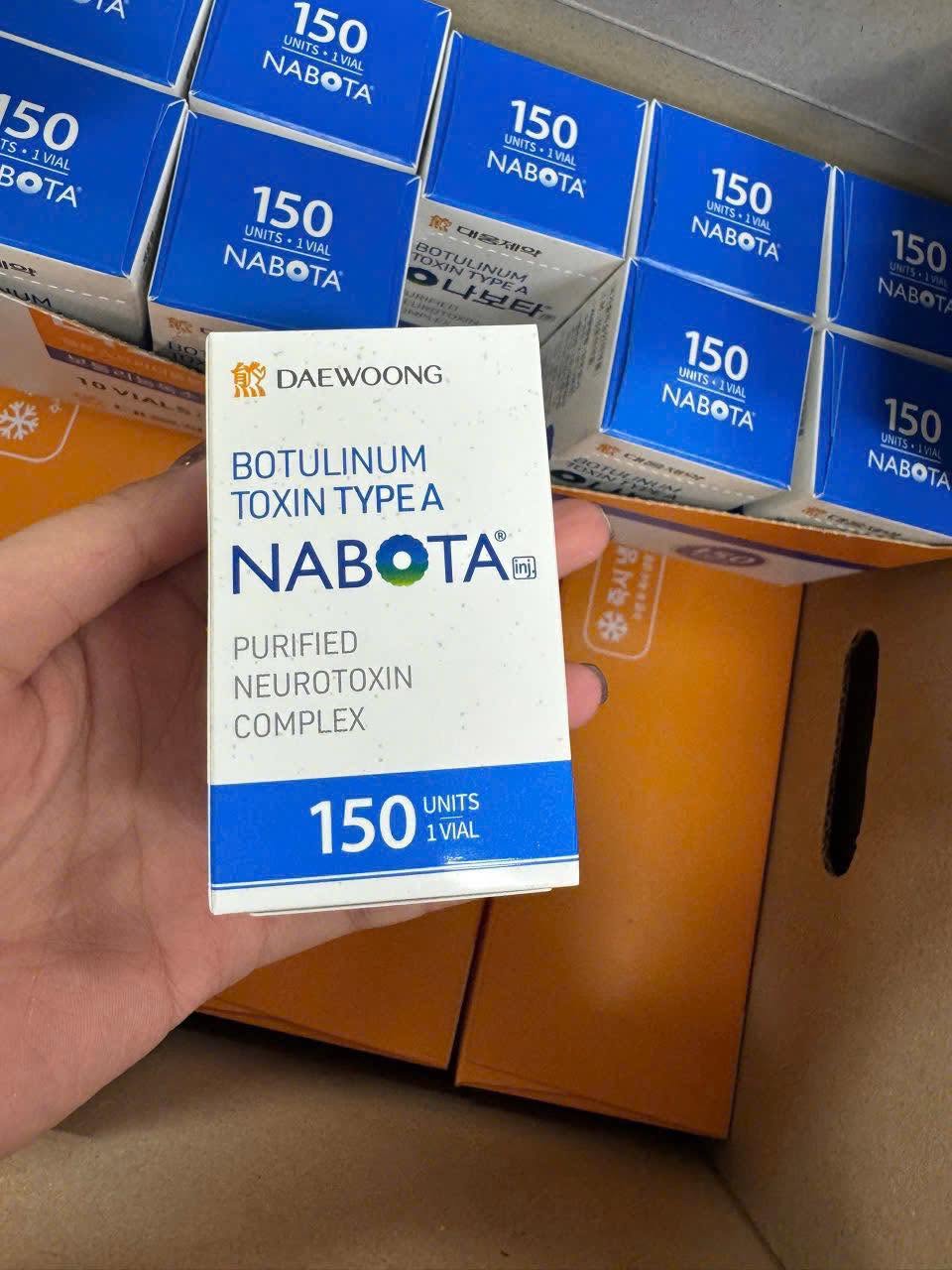 Nabota 150 Units Hàn Quốc – Botulinum Toxin Type A Hỗ Trợ Xóa Nếp Nhăn, Gọn Đường Nét.jpg