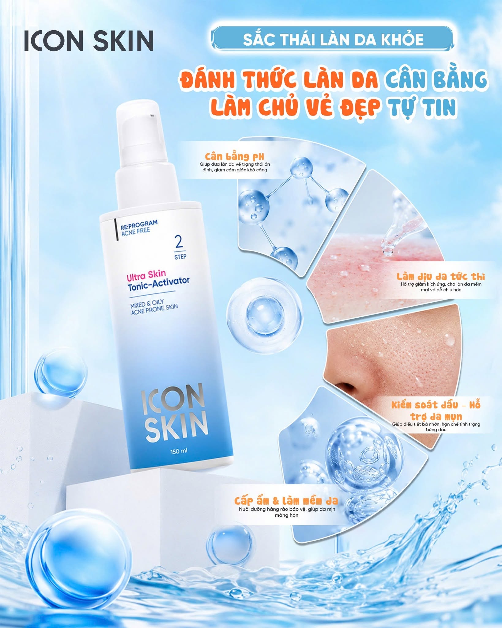 Nước cân bằng cho da dầu, da hỗn hợp Icon Skin Ultra Skin Tonic-Activator.jpg