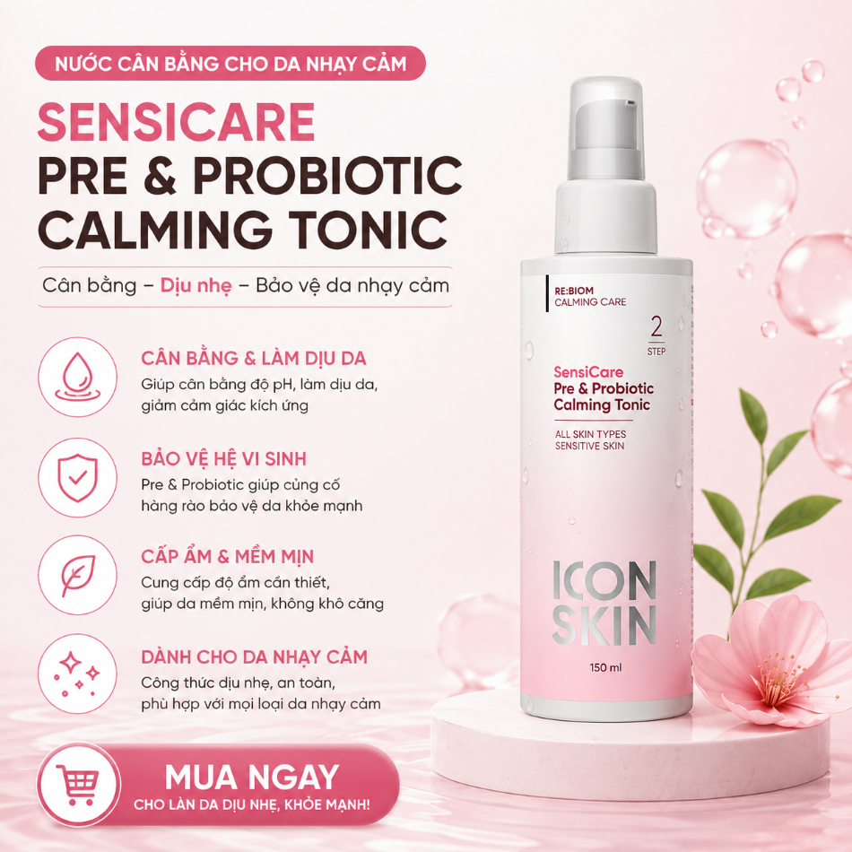 Nước cân bằng cho da nhạy cảm Icon Skin SensiCare Pre & Probiotic Calming Tonic 1.jpg