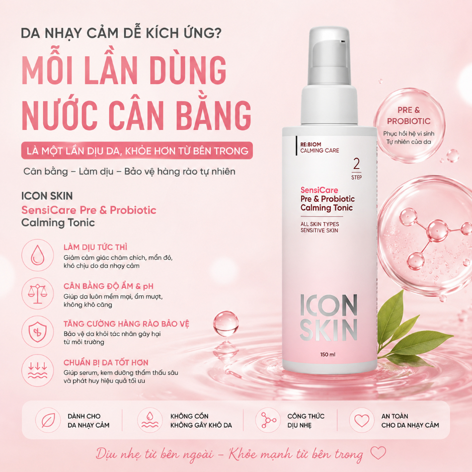 Nước cân bằng cho da nhạy cảm Icon Skin SensiCare Pre & Probiotic Calming Tonic 2.jpg
