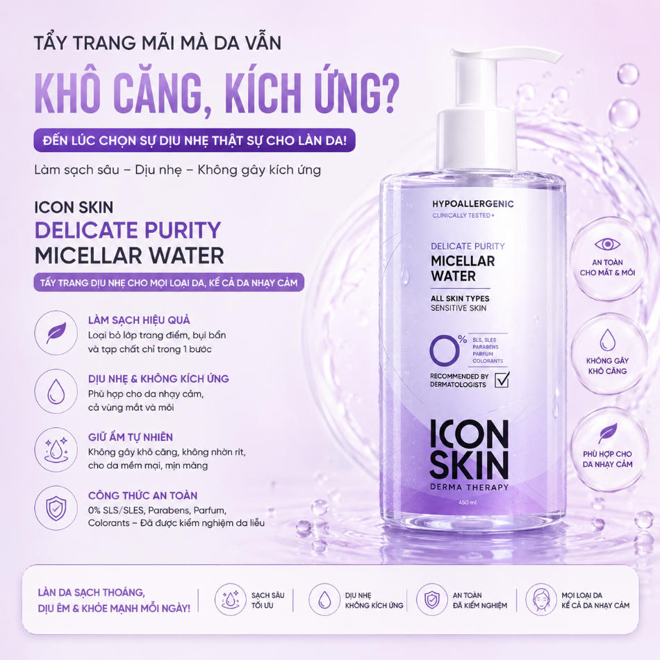 Nước tẩy trang dịu nhẹ cho da sạch khoẻ Icon Skin Delicate Purity Micellar Water 2.jpg